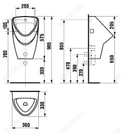 Jika Писсуар Livo 4020.0 – фотография-2